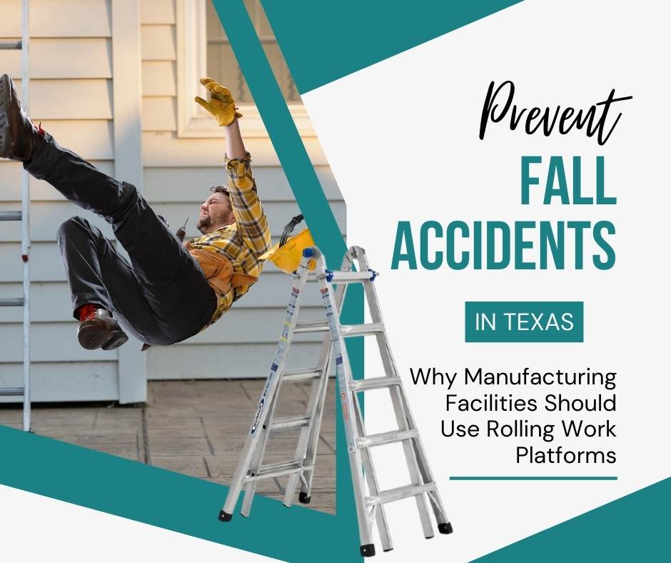 Why manufacturing facilities should use rolling work platforms