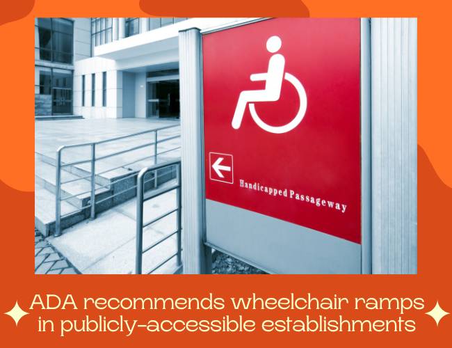 ADA Requires Handicap Ramps in Businesses